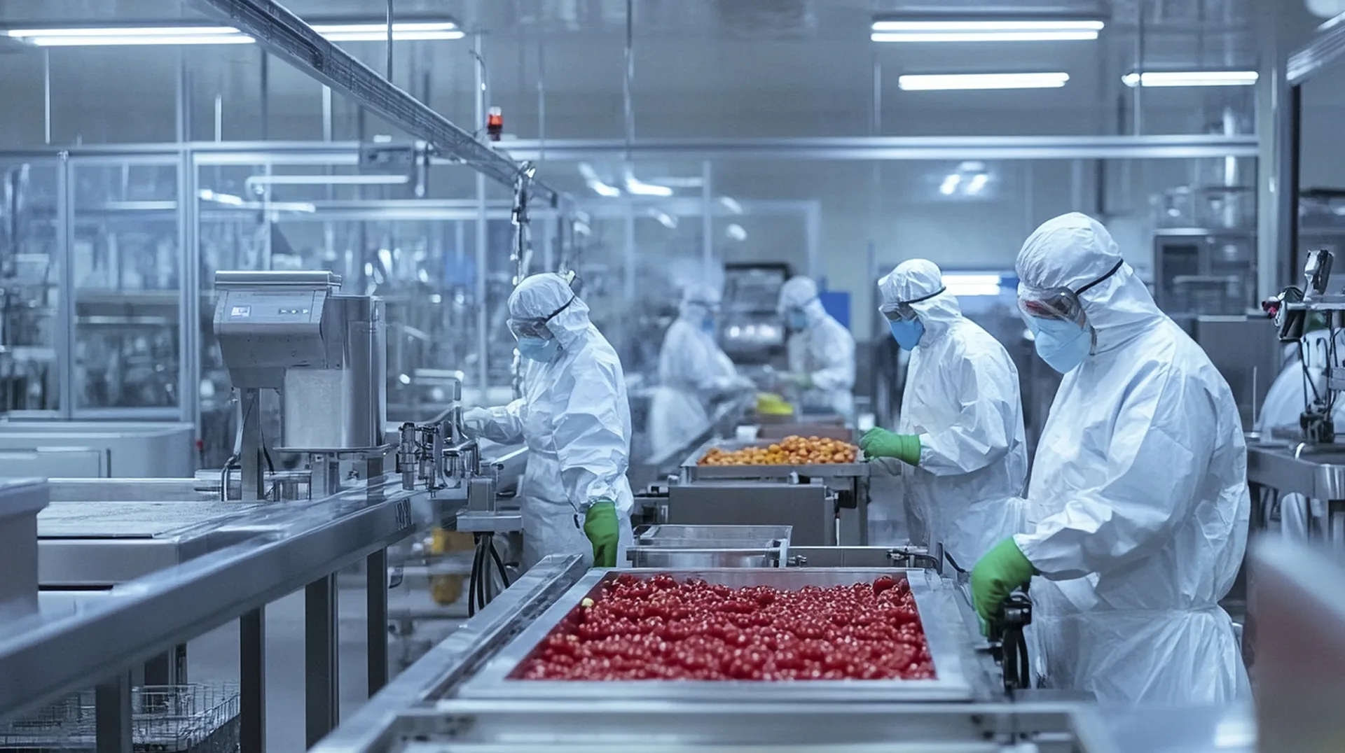 Food processing facility lighting