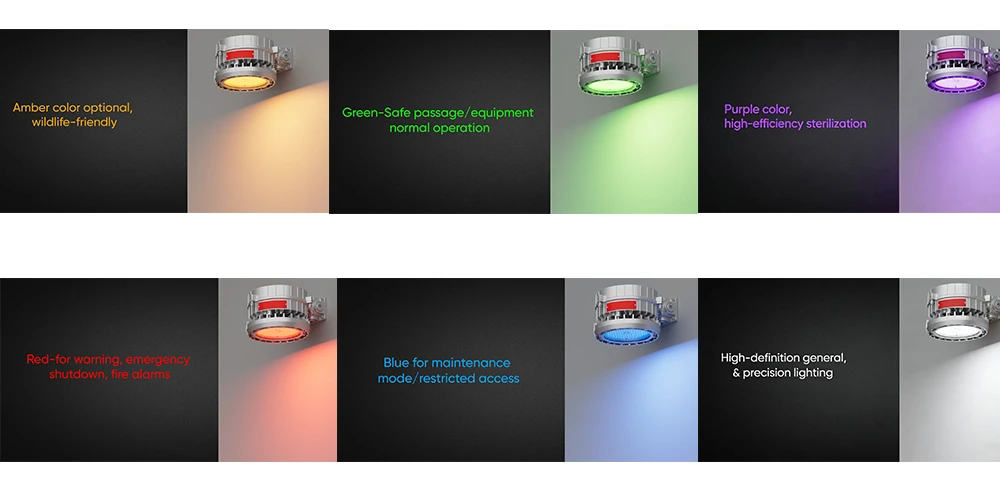 Explosion-proof Lightings of Special Colors and Special Purposes