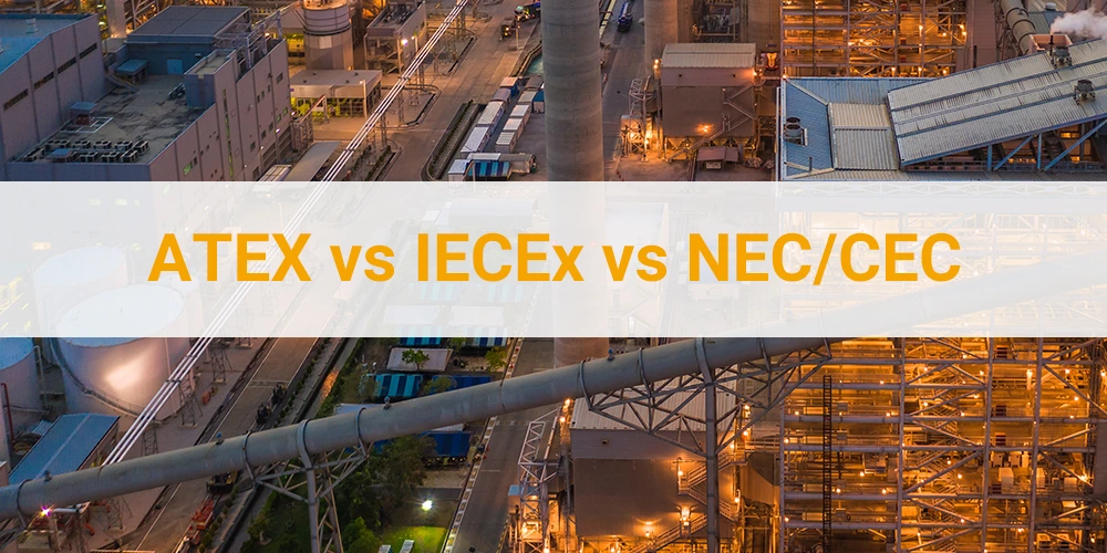 ATEX vs IECEx vs NEC/CEC: HazLoc Lighting Certifications by Region