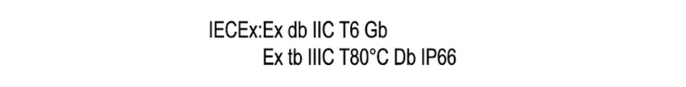 IECEx marking of HA03 explosion proof light