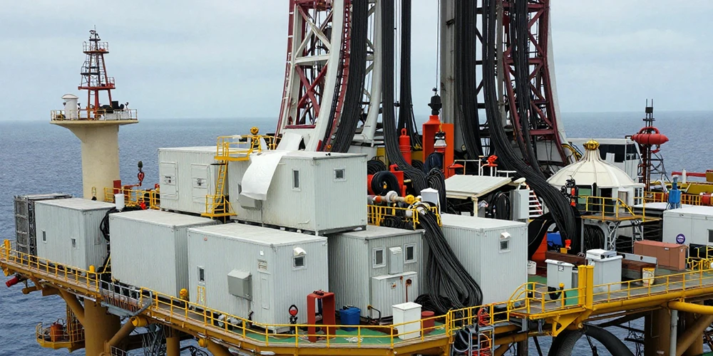 Offshore Drilling Platform seaside