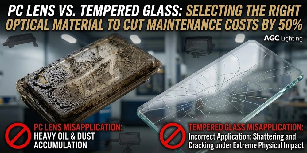 PC Lens vs. Tempered Glass: Selecting the Right Optical Material to Cut  Maintenance Costs by 50%