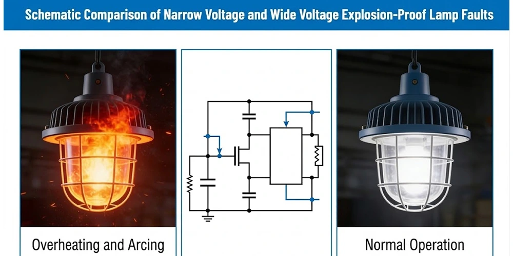 comparison of narrow and wide voltage driver
